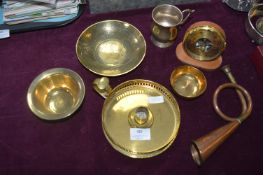 Assorted Brassware