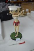 Betty Boop Figurine - Golfer
