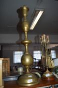 Large Brass Lamp Base