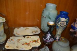 Decorative Pottery, Vases, etc. Including One by O