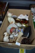 Siamese Cats, Dishes, and Ornaments, etc.