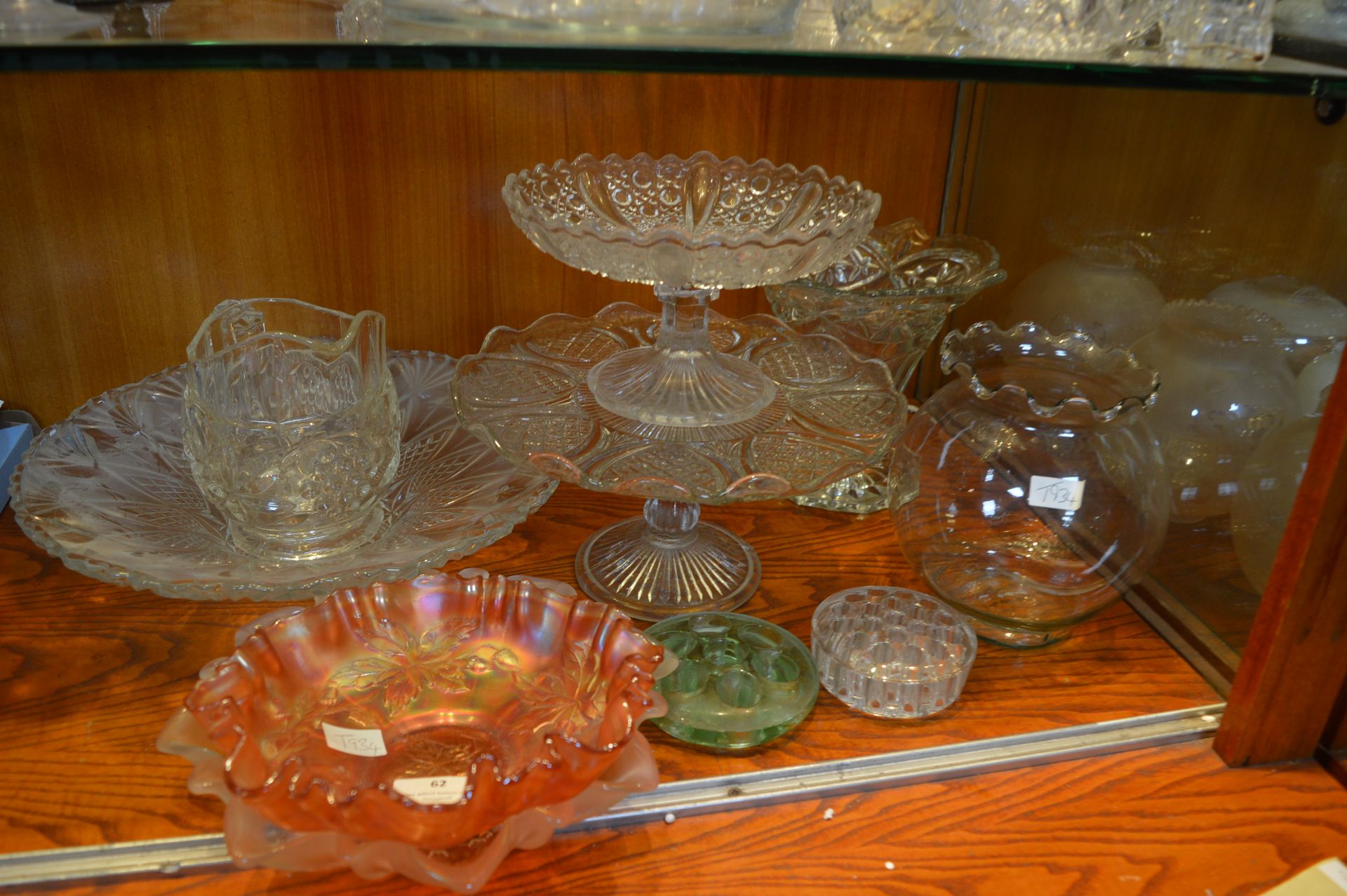Glass Cake Stands, Bowls, Dishes, etc.