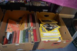 Vintage Books Including Children's Annuals plus Na