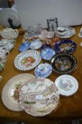 Vintage Plates and Decorative China, Ornaments, et