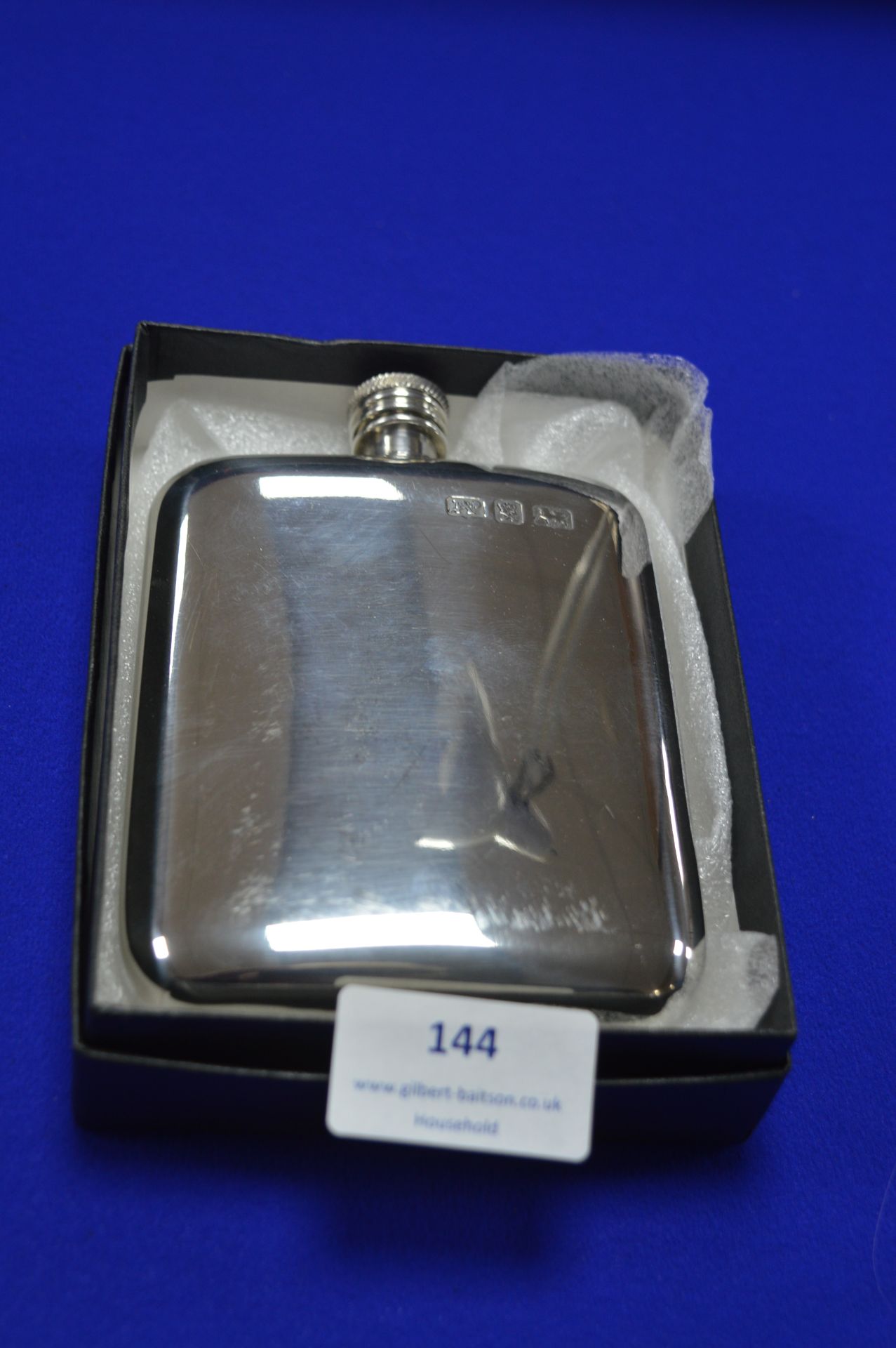 Silver Plated Hip Flask