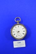 Silver Pocket Watch for Spares and Repairs