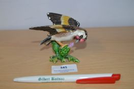 Arona Enameled Finch Trinket Box