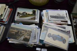 Tray Lot of Vintage and Assorted Postcards