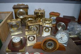 Ten Carriage Clocks and Three Others