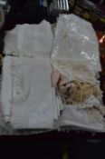 Vintage Linens, Table Cloths, etc.