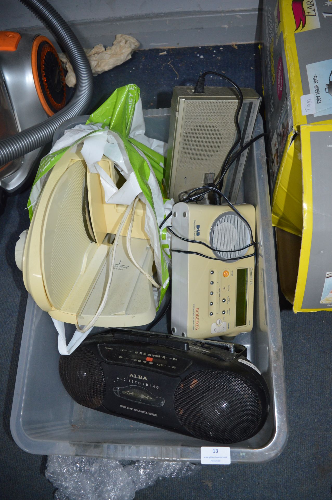 Food Slicer and Three Radios