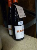 *Two 75cl Bottle of Massale 2018 Pinot Noir