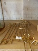 *Quantity of Brass Hangers/Rails