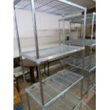 *Section of Four Tier Racking