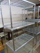 *Section of Four Tier Racking