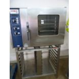 *Rational CD6 Combi Oven on Tray Rack Stand