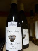 *Four 75cl Bottles of Chateau Favray Pouilly-Fume
