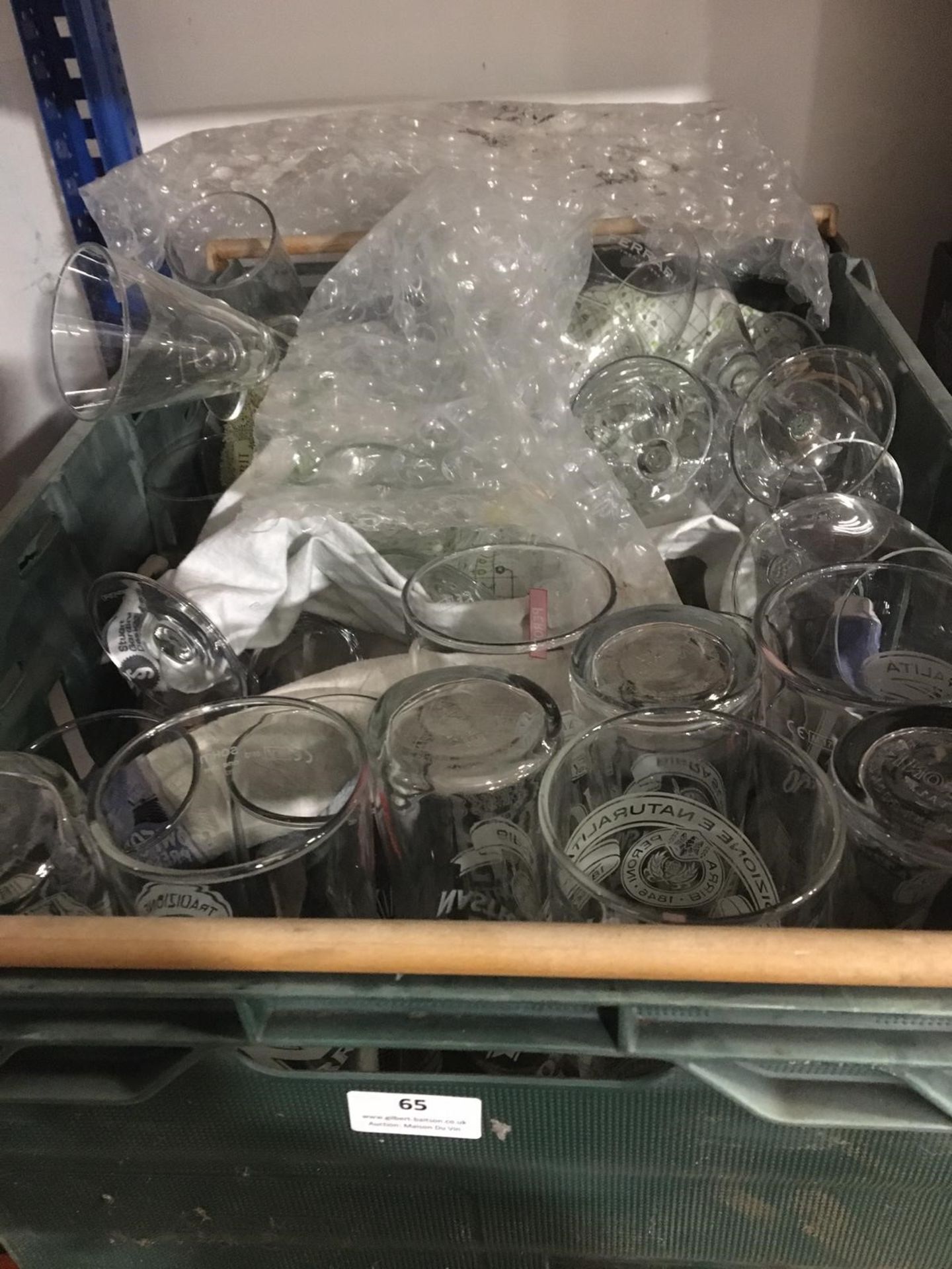 *Quantity of Assorted Beer, Wine and Cocktail Glasses