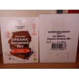 6x 287g Packs of Ambient Joy Makers Organic Brownie Mix