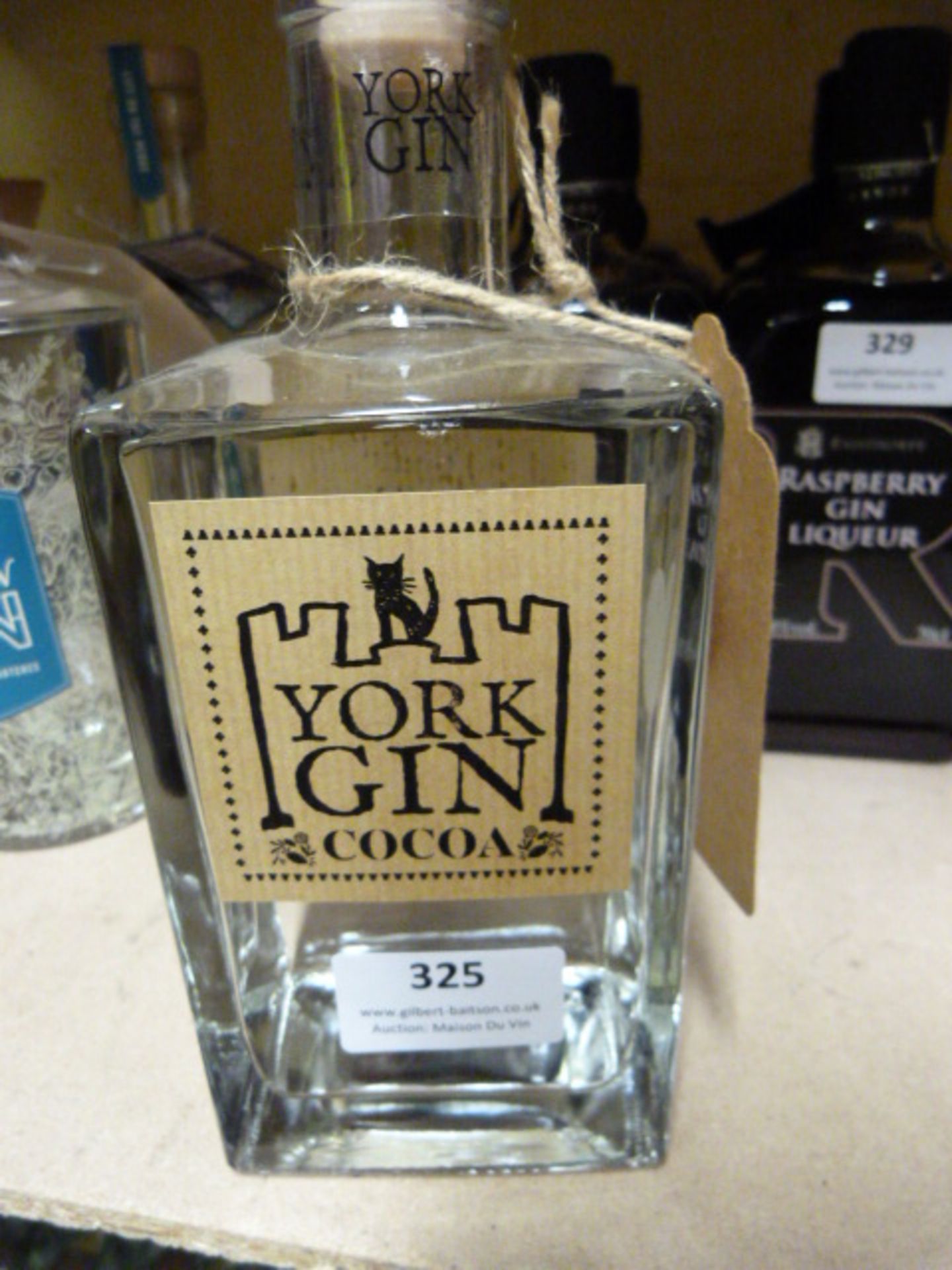 *70cl Bottle of York Gin Cocoa
