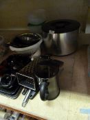 *Quantity of Kitchen Accessories Including Napkin Ring, Grater, Pan, Storage Tubs, etc.