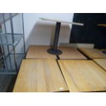 *Five Single Pedestal Cafe Tables