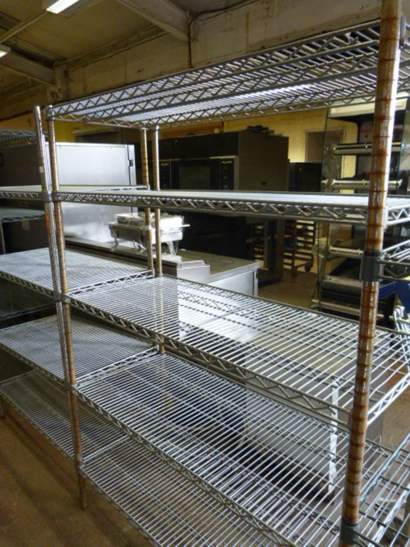*Section of Five Tier Racking
