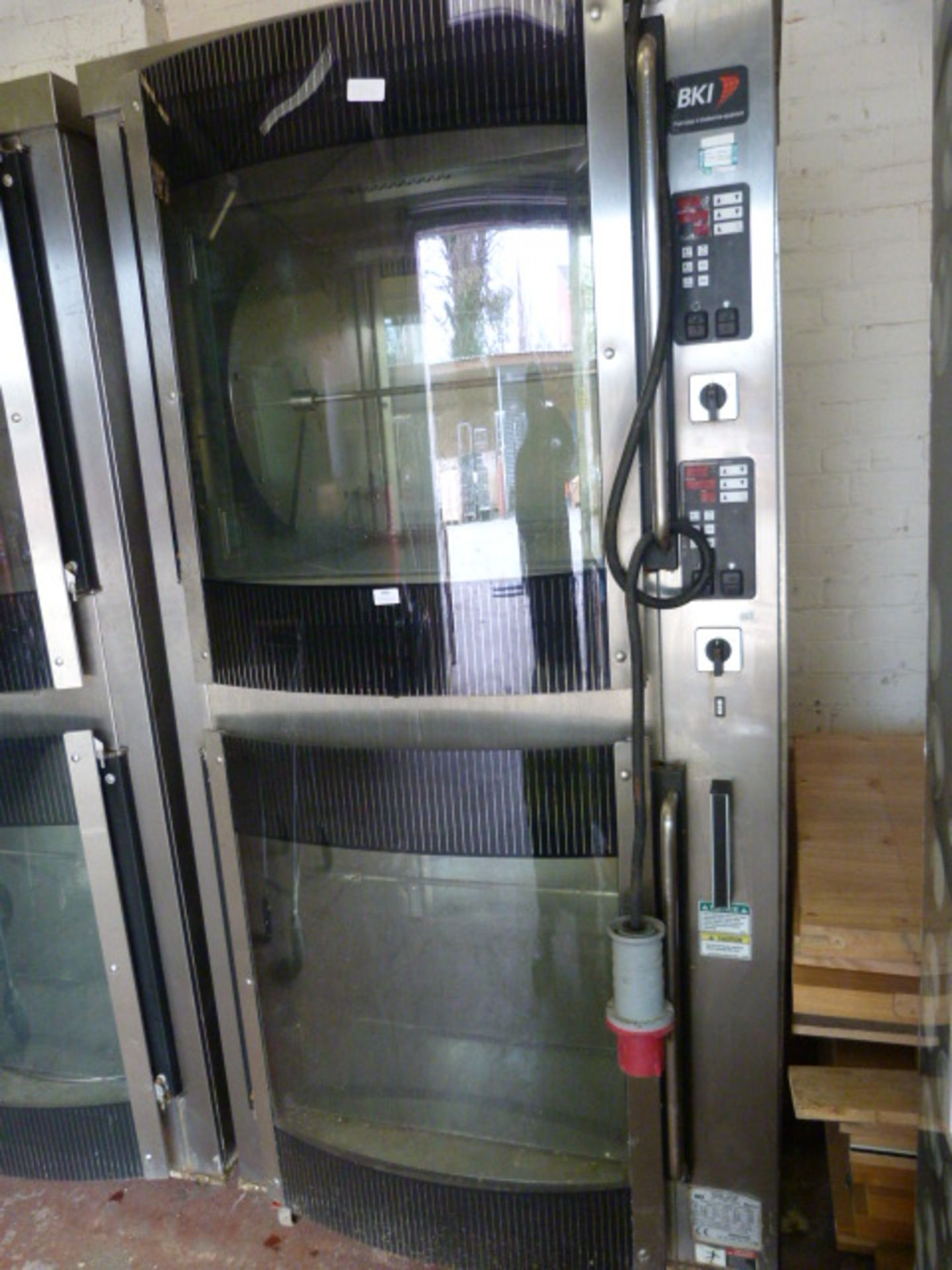 *BKI Model: VGUK-16 Double Through Rotisserie Oven