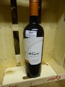 *75cl Bottle of De Gras Chilean 2016 Carmenere