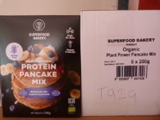 6x 200g Packs of Organic Plant Power Pancake Mix