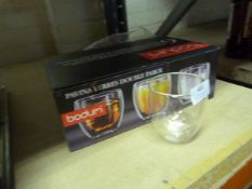 *Six Bodum Spirit Glasses