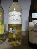 *75cl Bottle of Monte Llano Rioja White Wine