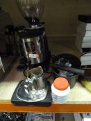 *Mazzer Luigi Coffee Grinder with Accessories