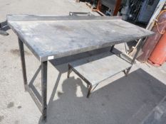 *Prep Table with Shelf 184x66x88cm