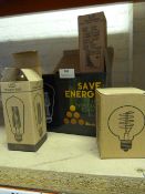 *Five Energy Saving Edison Bulbs