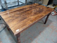 Wooden Coffee Table ~122x69x55cm