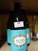 *Three 75cl Bottles of Godello Alma White Wine