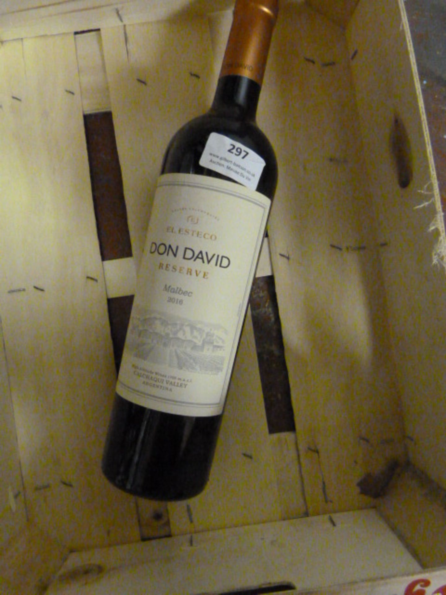 *75cl Bottle of Don David Malbec 2016