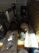 *Mixed Lot Including Bar Accessories, Miniature Buckets, Tins, Mats, etc.