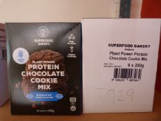 6x 200g Packs of Plant Power Protein Chocolate Cookie Mix