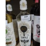 *500ml Bottle of House of Broughton Natural Simple Syrup