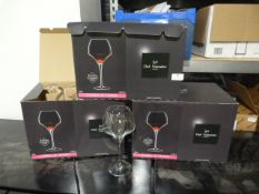 *Three Boxes of Six Chef & Sommelier 55cl Crystal Glasses