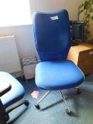 *Executive Blue Office Chair