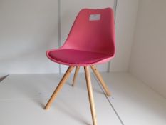 *Charles Ray Eames Inspired I-DSW Chair with Pyramid Legs