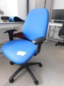 *Blue Office Chair