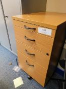 *Full Height 4 drawer Pedestal