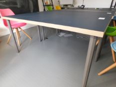 *Black Grey Office Table