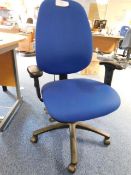*Blue Office Chair