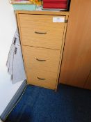 *3 Drawer File Cabinet