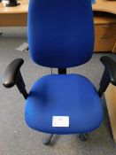 *Blue Office Chair